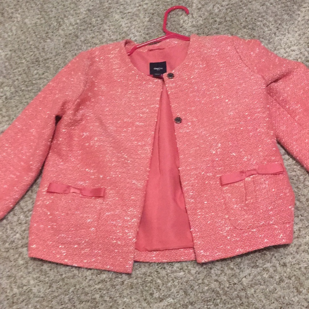 Gap Kids pink blazer for girls